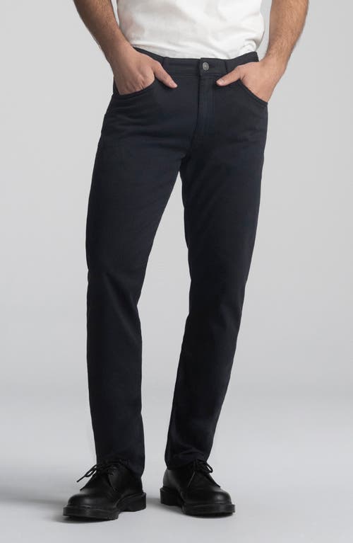 Mavi Jeans Marcus Slim Straight Leg Jeans In Black