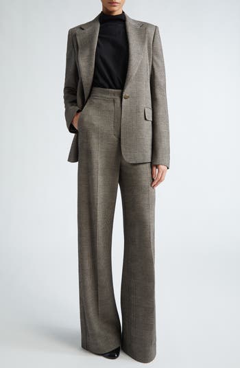 アウトレット★Max Mara★muschio ウールジャージーブレザー Max Mara Muschio Houndstooth Wool Blend Blazer | Nordstrom