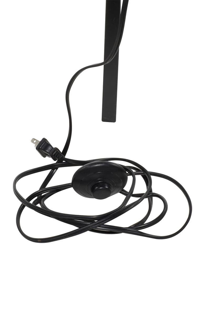 SONOMA SAGE HOME Black Wood Industrial Floor Lamp, Alternate, color, 