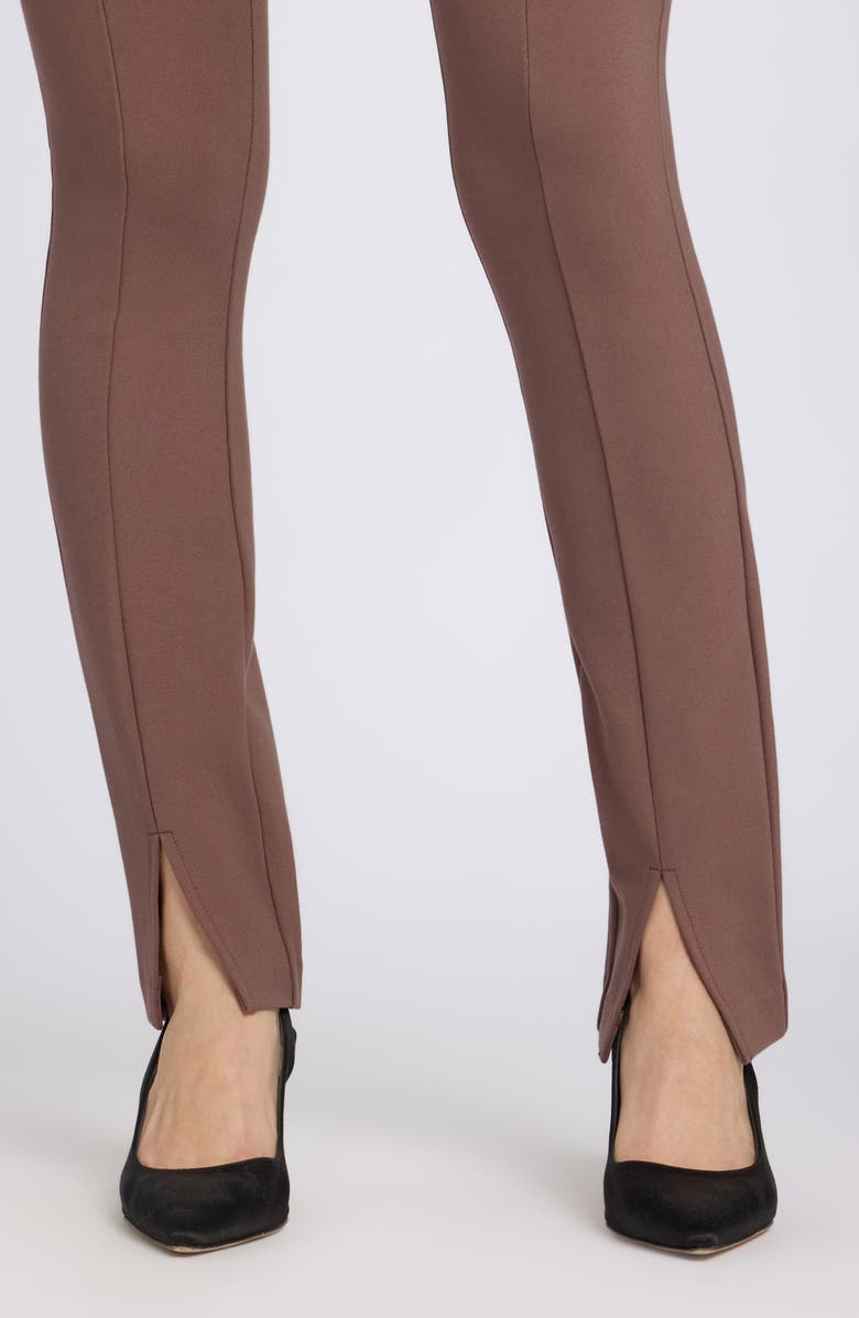 NYDJ Zelda Sculpt-Her<sup>™</sup> Slit Hem Pants, Alternate, color, Deep Taupe