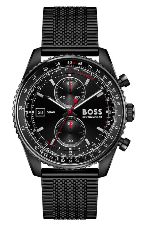Skytraveller Chronograph Quartz Watch, 43mm