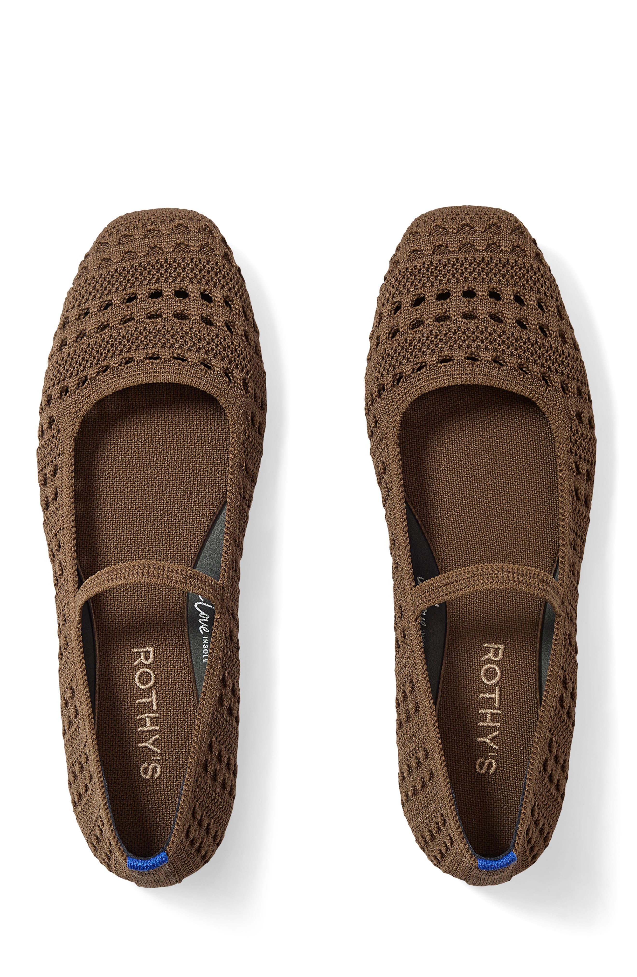 The Max Square Mary Jane, Alternate, color, CINNAMON CROCHET