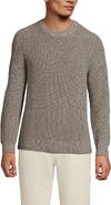 Lands' End Drifter Cotton Crewneck Sweater