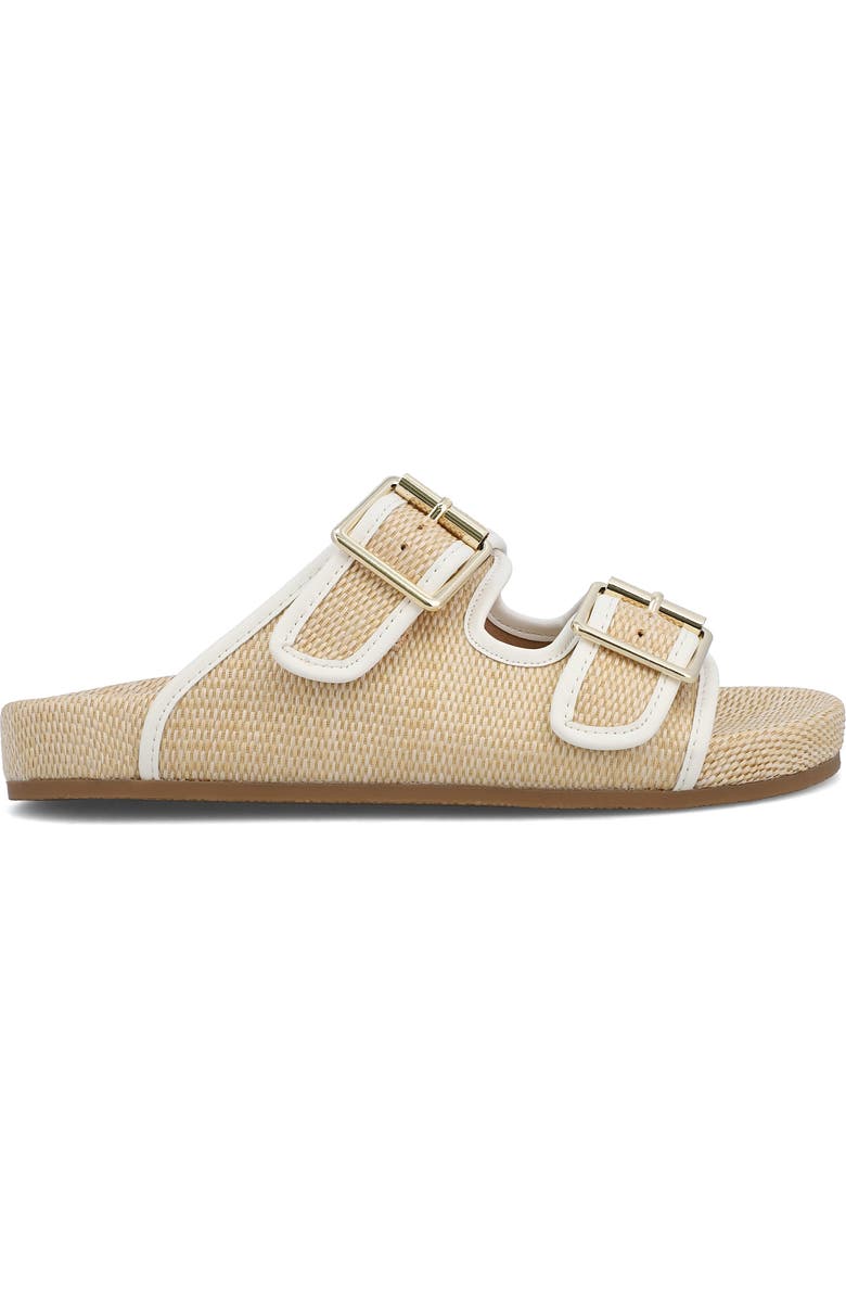 MIA Gazell Two-Strap Sandal, Alternate, color, Natural/ White