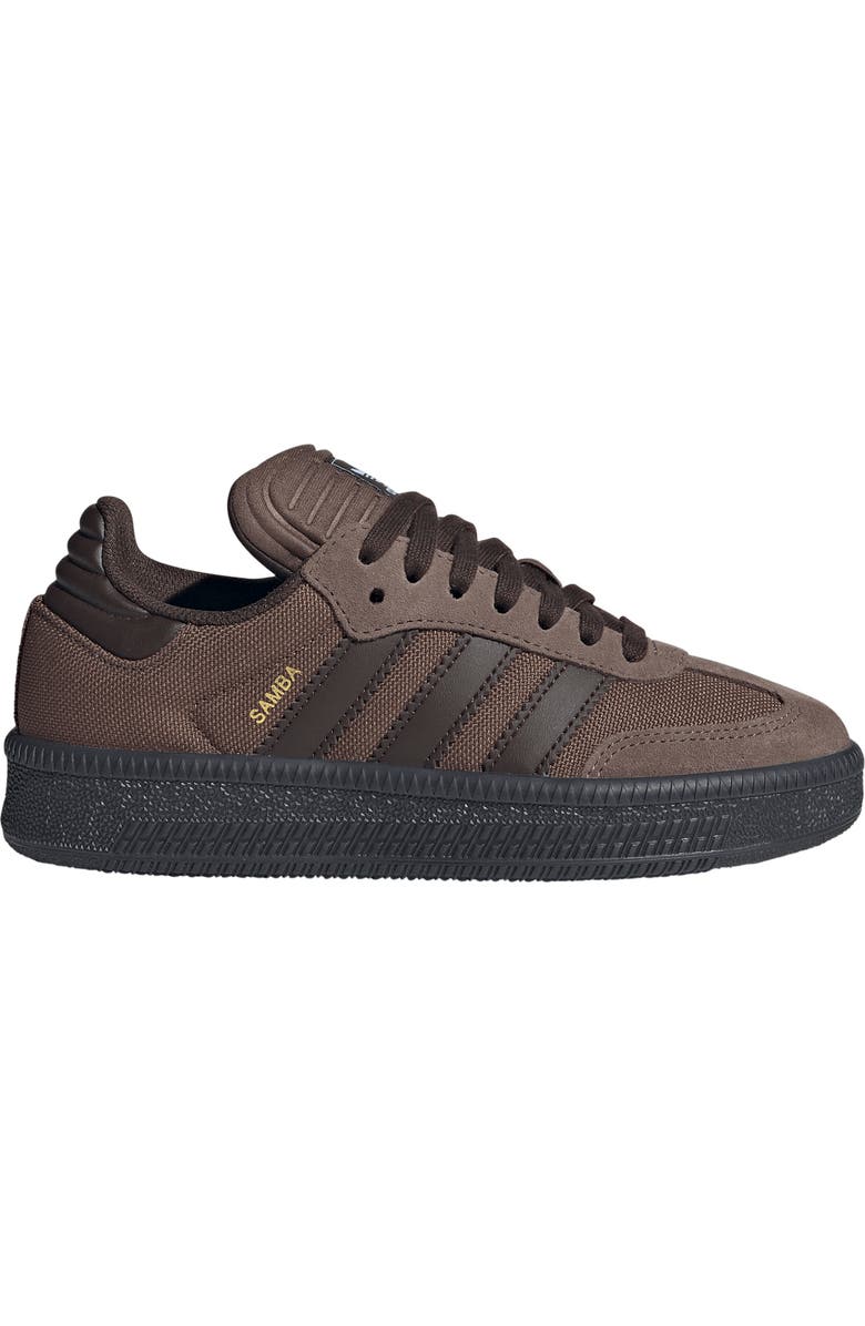 adidas Kids' Samba XLG Sneaker, Alternate, color, Earth/ Dark Brown/ Black
