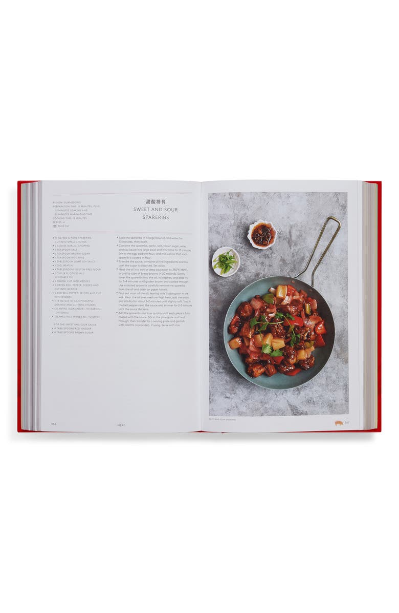 Phaidon Press 'China: The Cookbook' Cookbook, Alternate, color, Red