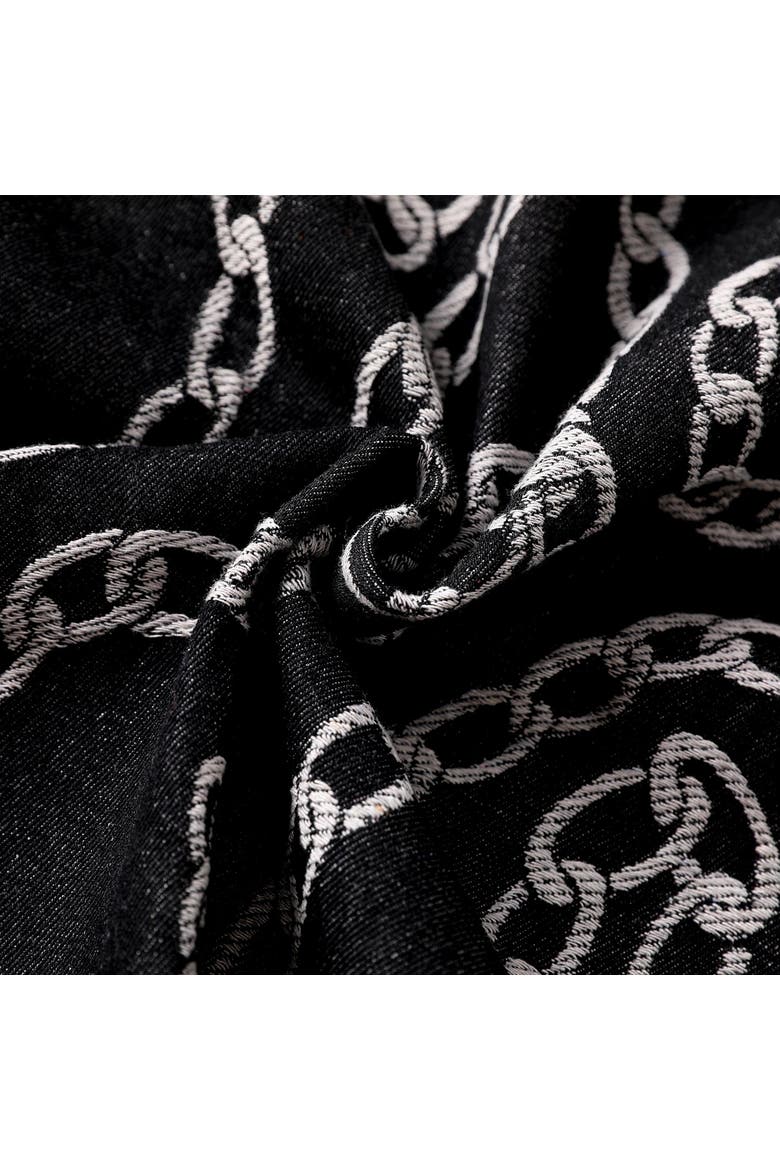 Chains Hoodie, Alternate, color, Black