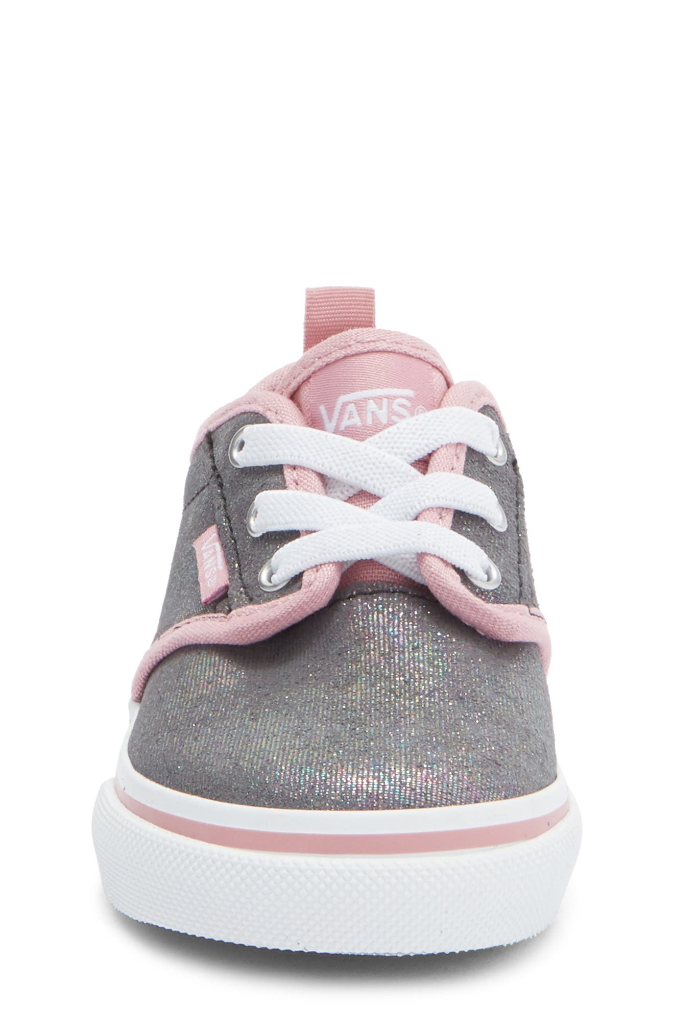 Vans Kids' Atwood Sneaker, Alternate, color, Shimmer Black