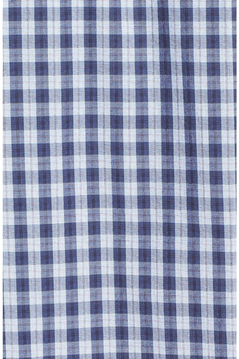 'Anthony' Trim Fit Check Sport Shirt, Alternate, color, NAVY