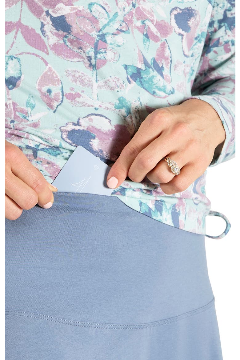 A-Line UPF Midi Skirt, Alternate, color, Mirage