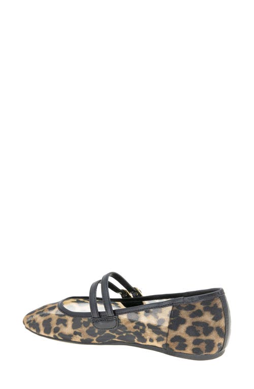 Bcbg Harisa Mary Jane Flat In Animal Print