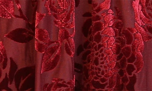 Zunie Kids' Burnout Velvet Romper In Brown