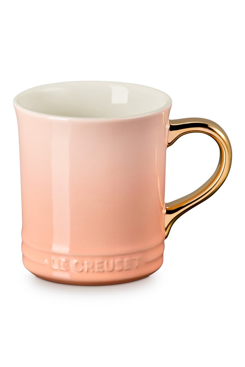 Vancouver 14-Ounce Gold Handle Mug, Main, color, PECHE