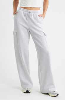 BP. Baggy Wide Leg Cargo Sweatpants