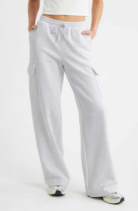 BP. Baggy Wide Leg Cargo Sweatpants