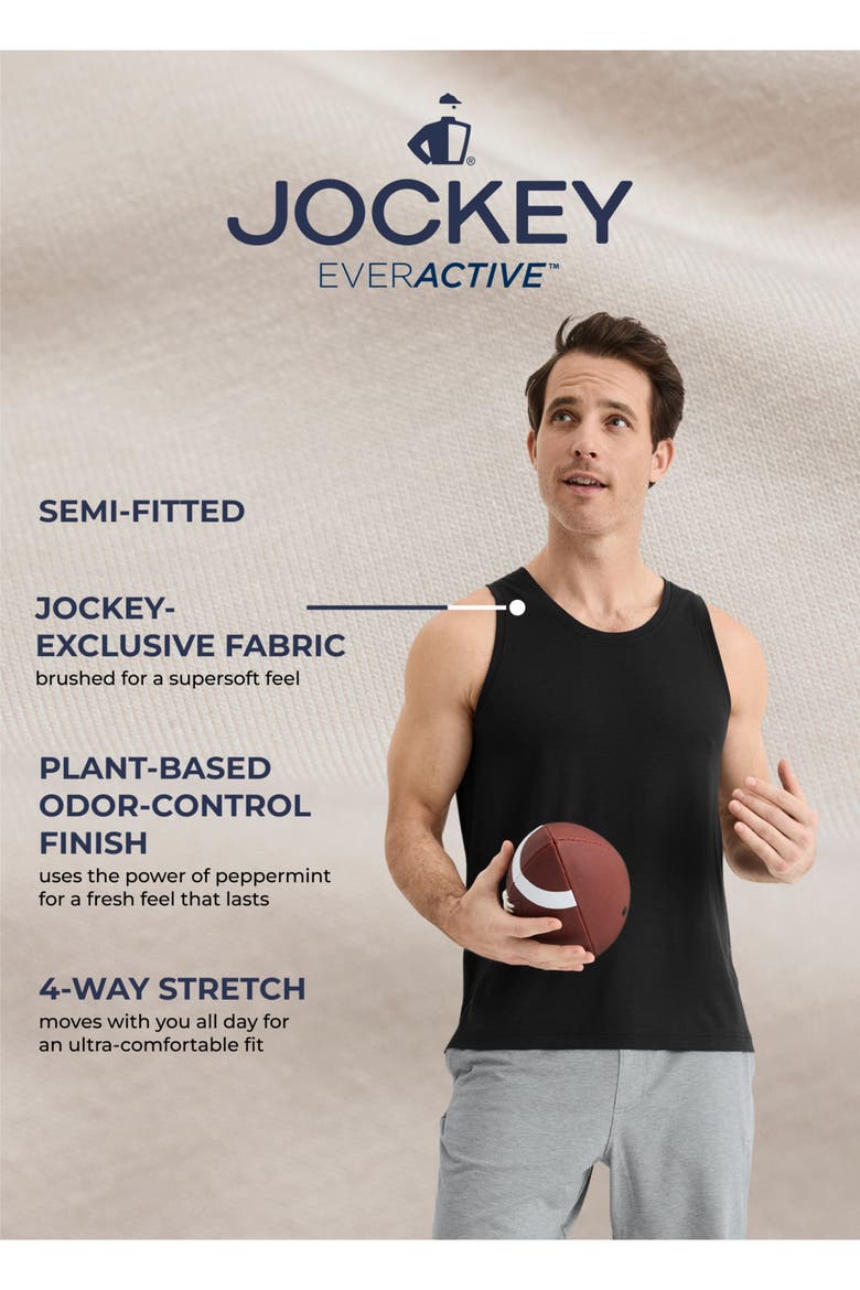 Men's EverActive Tank, Alternate, color, True Navy Heather