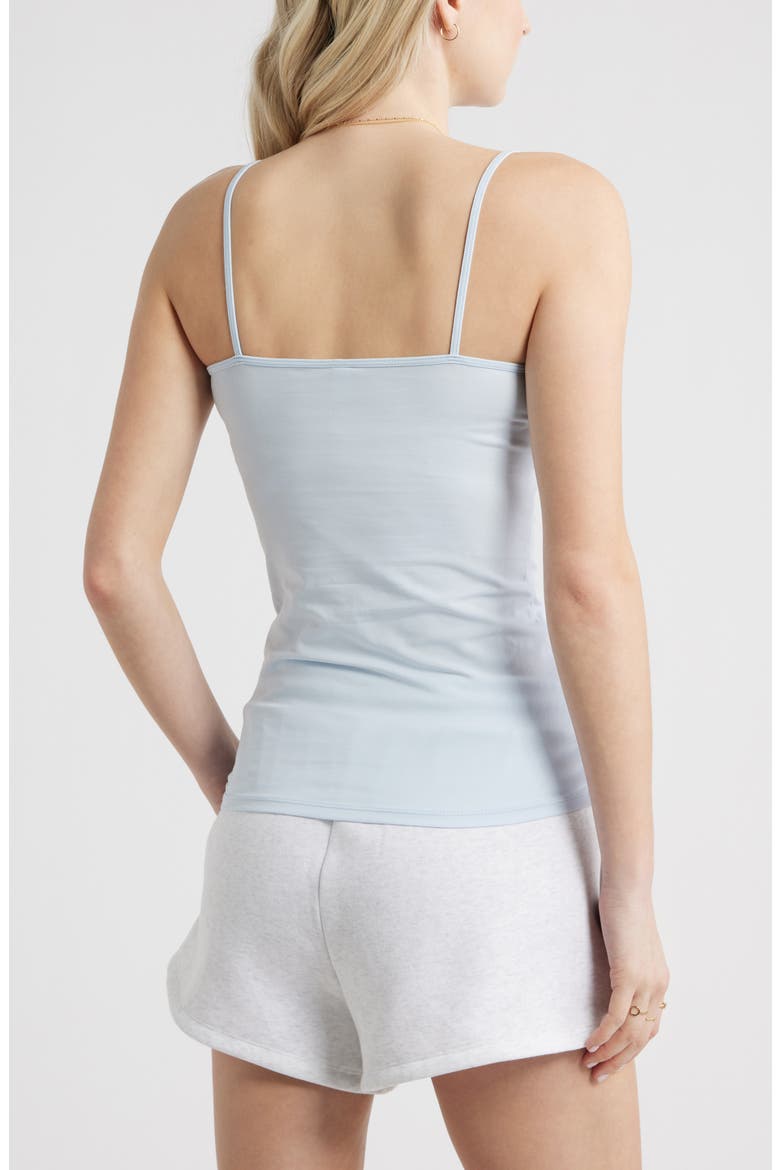 Core Stretch Cotton Camisole, Alternate, color, BLUE BIRD