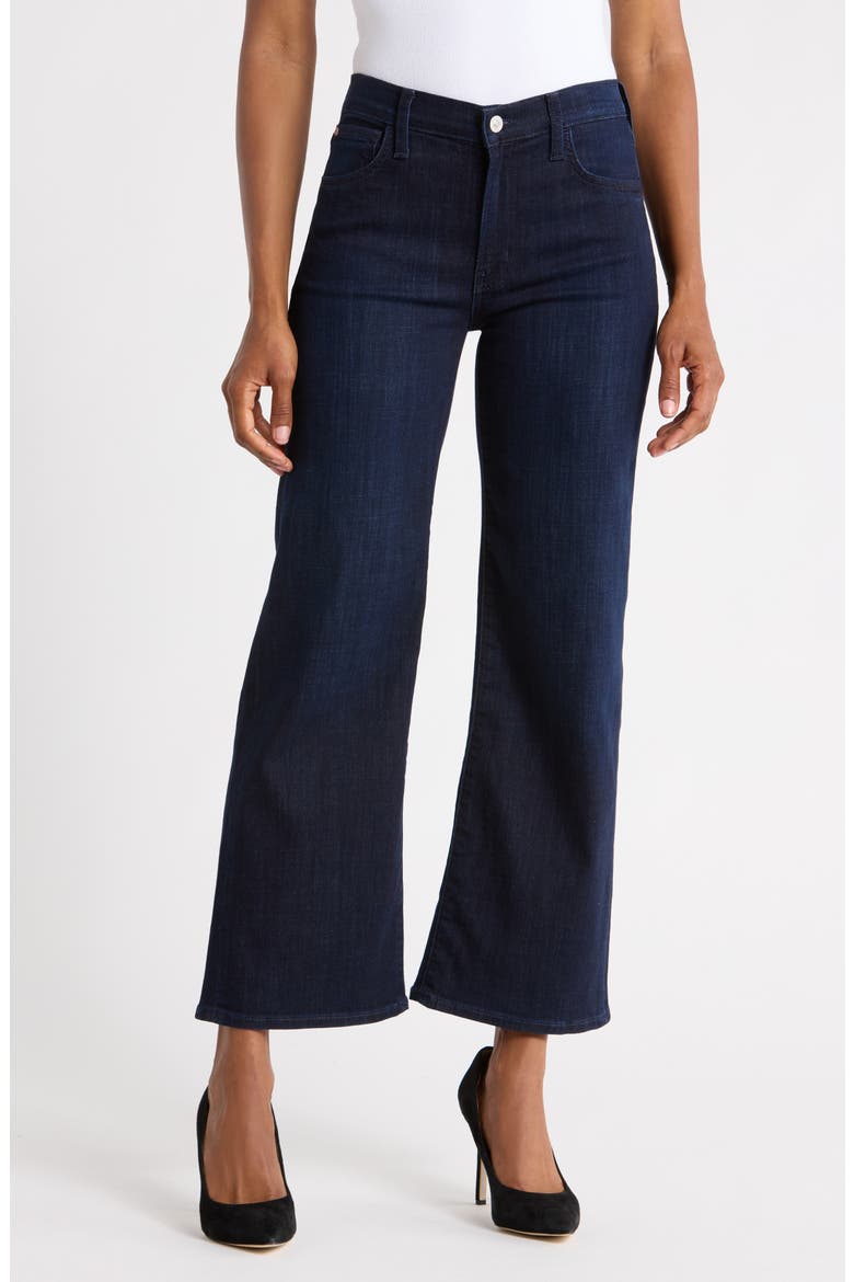 Rosalie High Waist Ankle Wide Leg Jeans, Main, color, OVERTURE