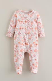 Nordstrom Print Cotton Footie