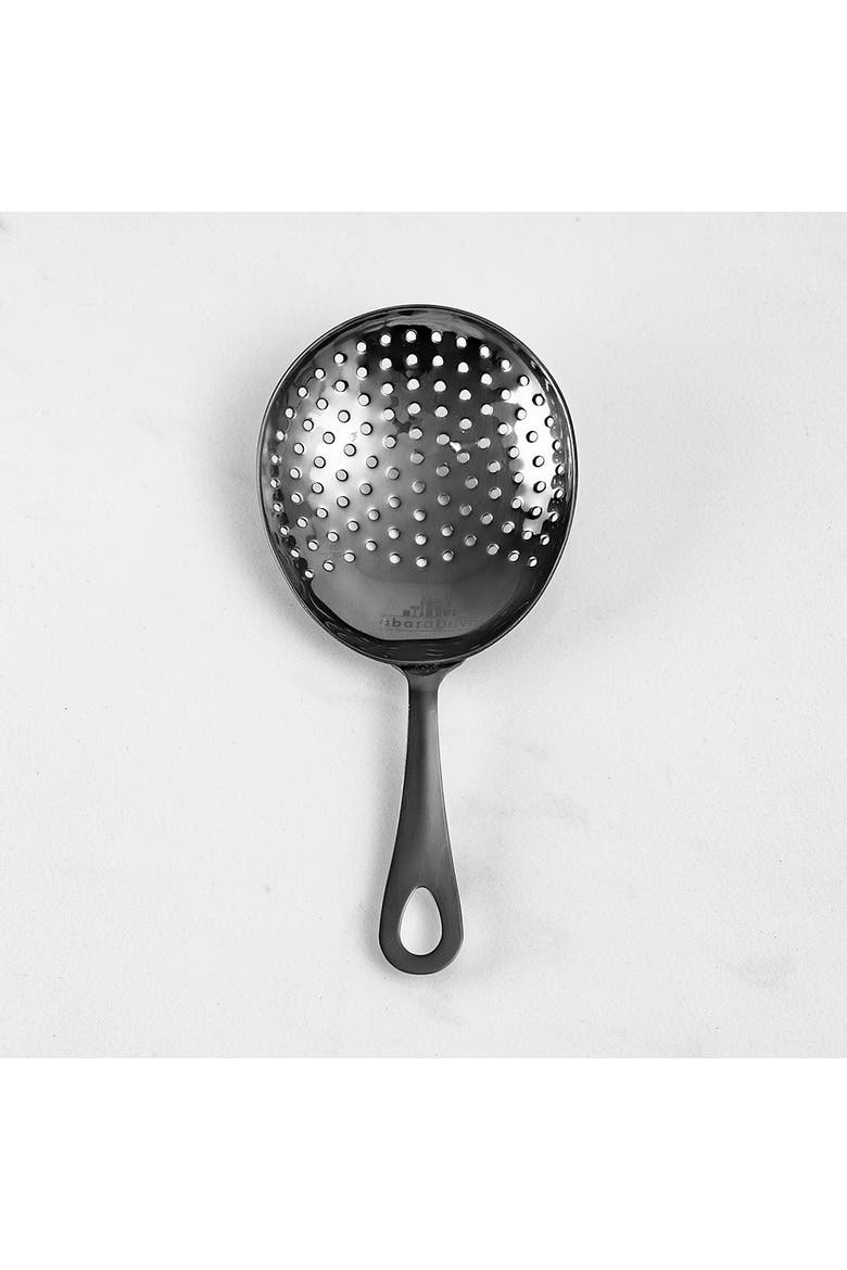 Black Julep Cocktail Strainer, Alternate, color, Black