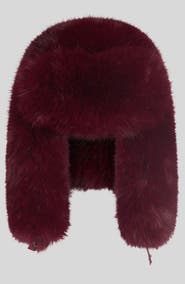 Cynthia Rowley The Snow Bunny Faux Fur Trapper Hat