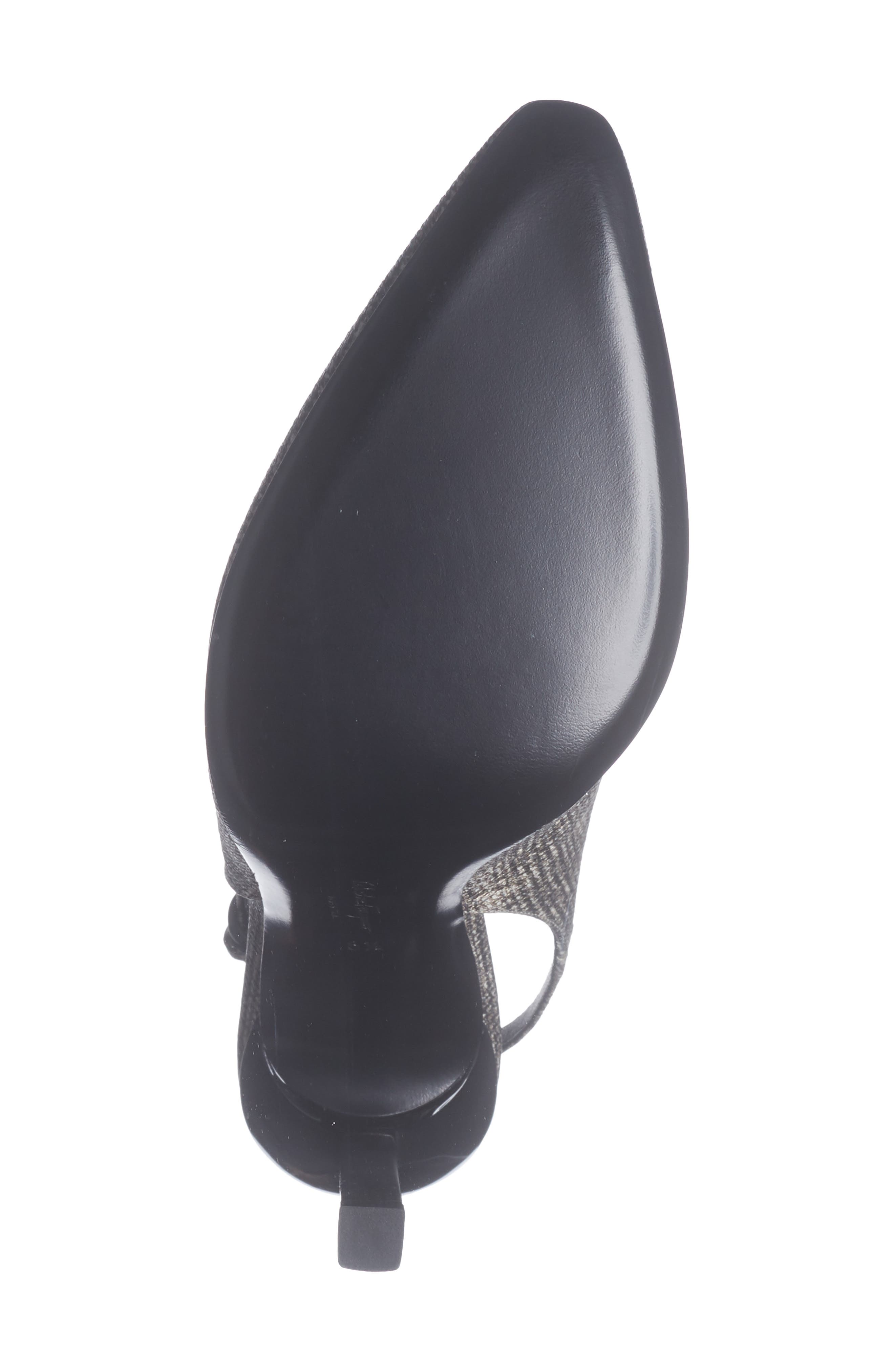 FERRAGAMO Jessie X5 Slingback Pump, Alternate, color, Light Yellow Gold