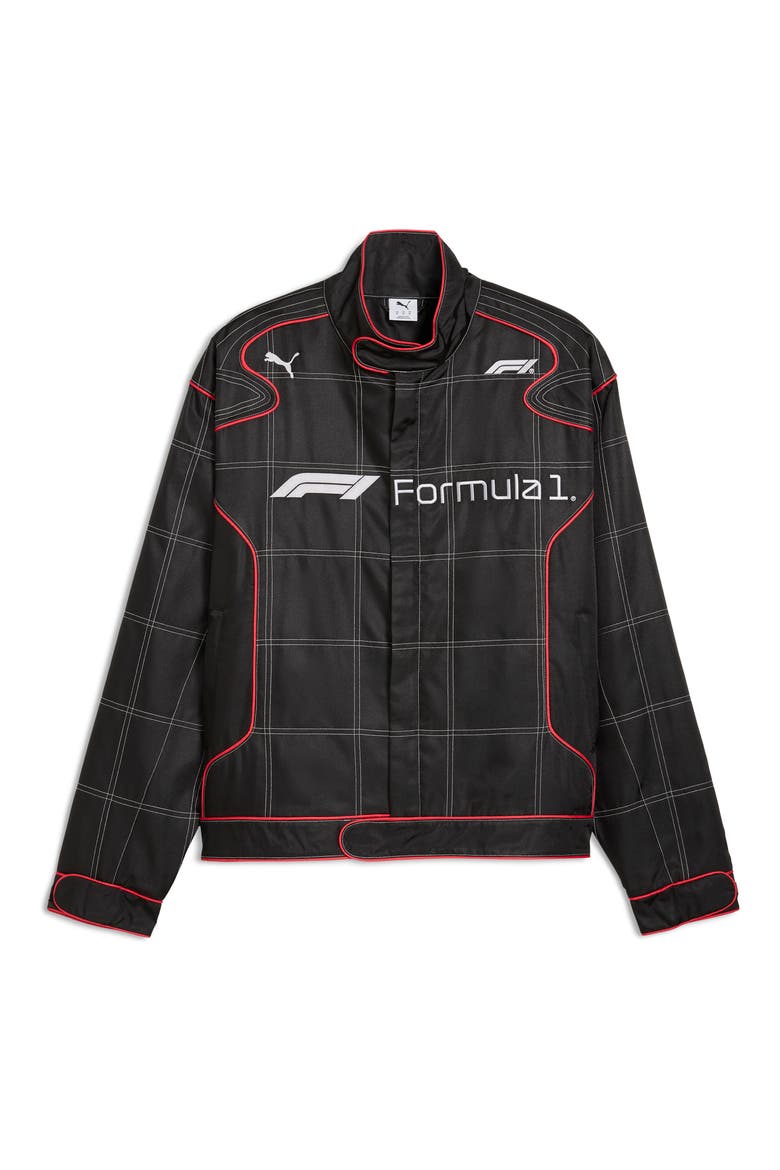 Formula 1® Lifestyle Racing Jacket, Alternate, color, PUMA BLACK