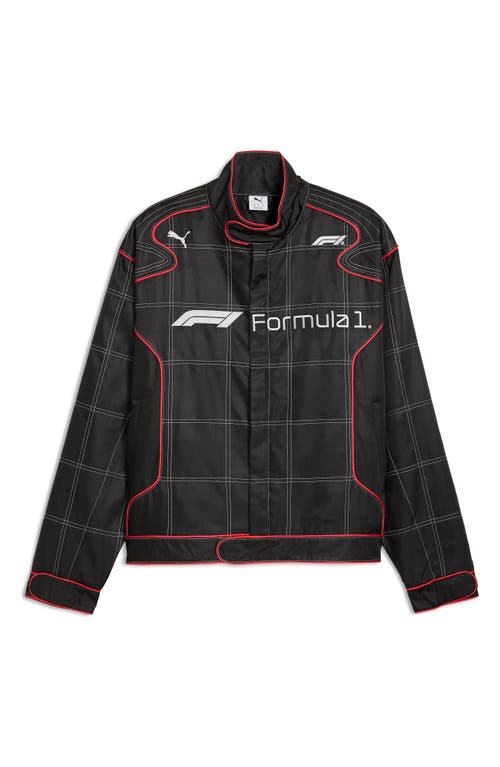Puma F1 Lifestyle Racing Jacket In Black