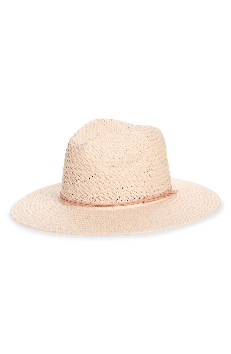 BTB Los Angeles Wendy Straw Hat, Main, color, 