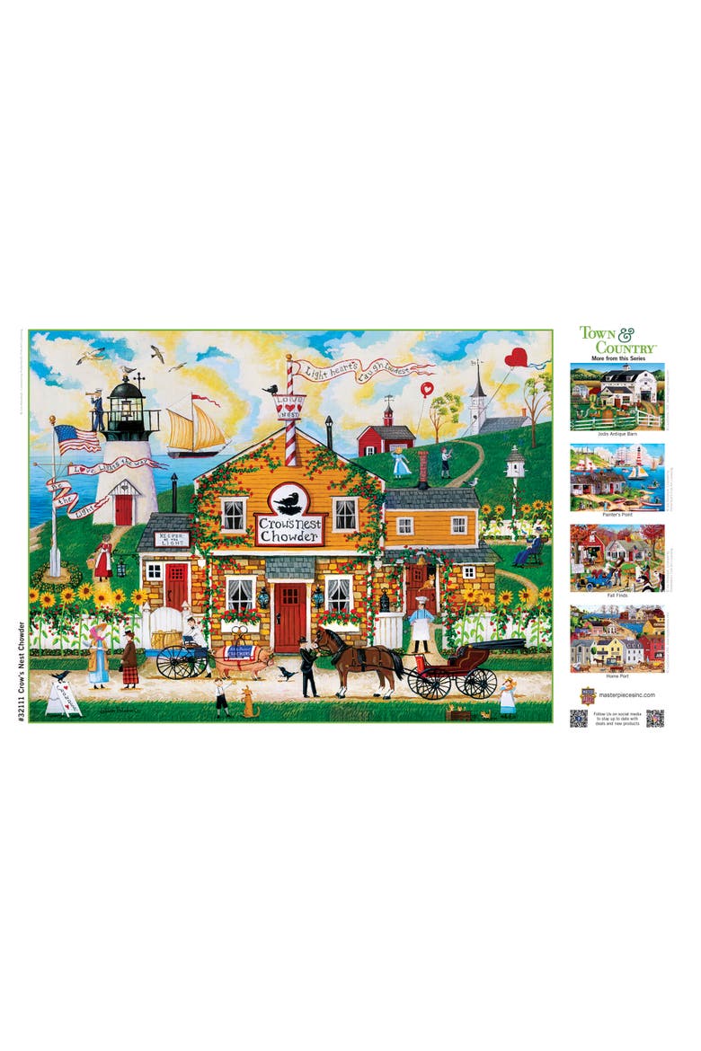 Crow's Nest Chowder 300 Piece Puzzle, Alternate, color, Multicolor