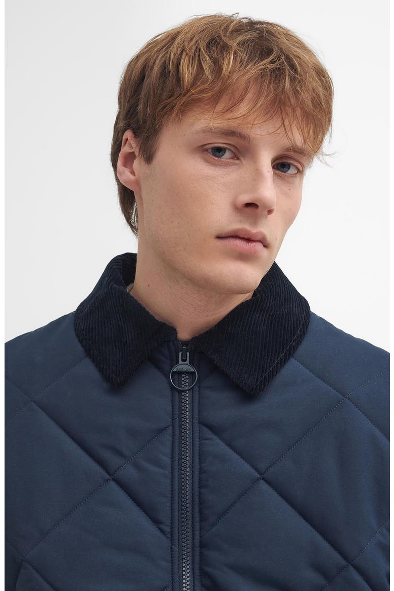 City Chelsea Quilted Jacket, Alternate, color, NAVY