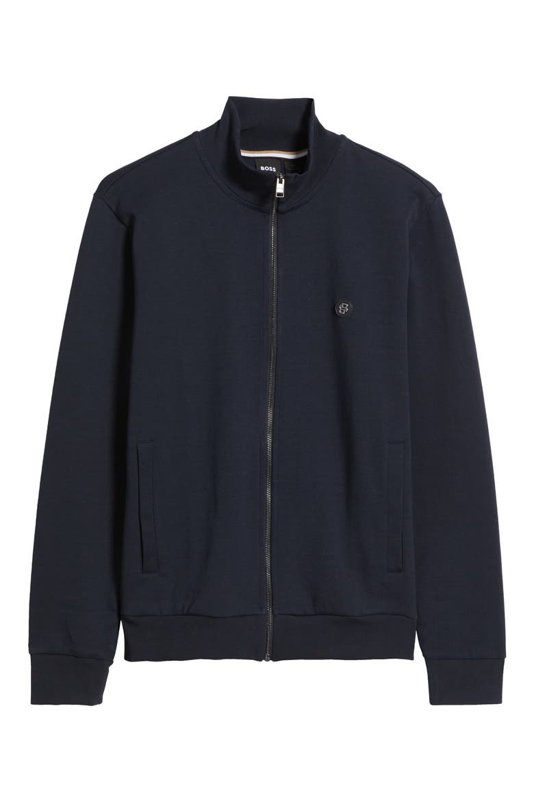 C-Siza Full Zip Sweatshirt, Alternate, color, DARK BLUE