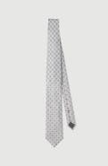 Brunello Cucinelli Geometric patterned silk tie