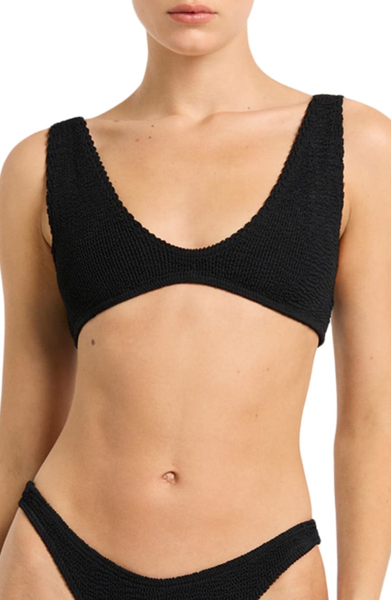 bond-eye Scout Crop Bikini Top, Main, color, Black