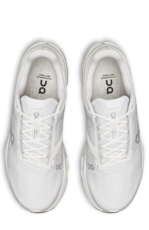 On Cloudsurfer Next Running Shoe In White