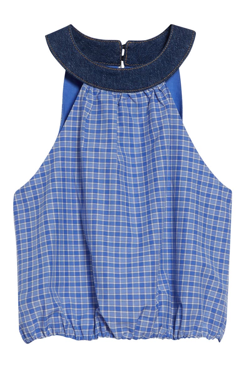 Cassidi Sleeveless Top, Alternate, color, BLEU CRUSH/ ULTRAMARINE MULTI