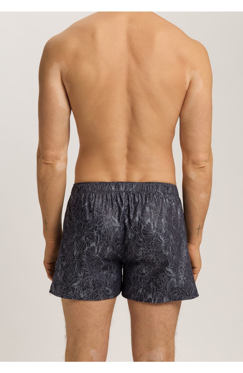 Hanro Selection Satin Cotton Boxers, Alternate, color, Nightshade