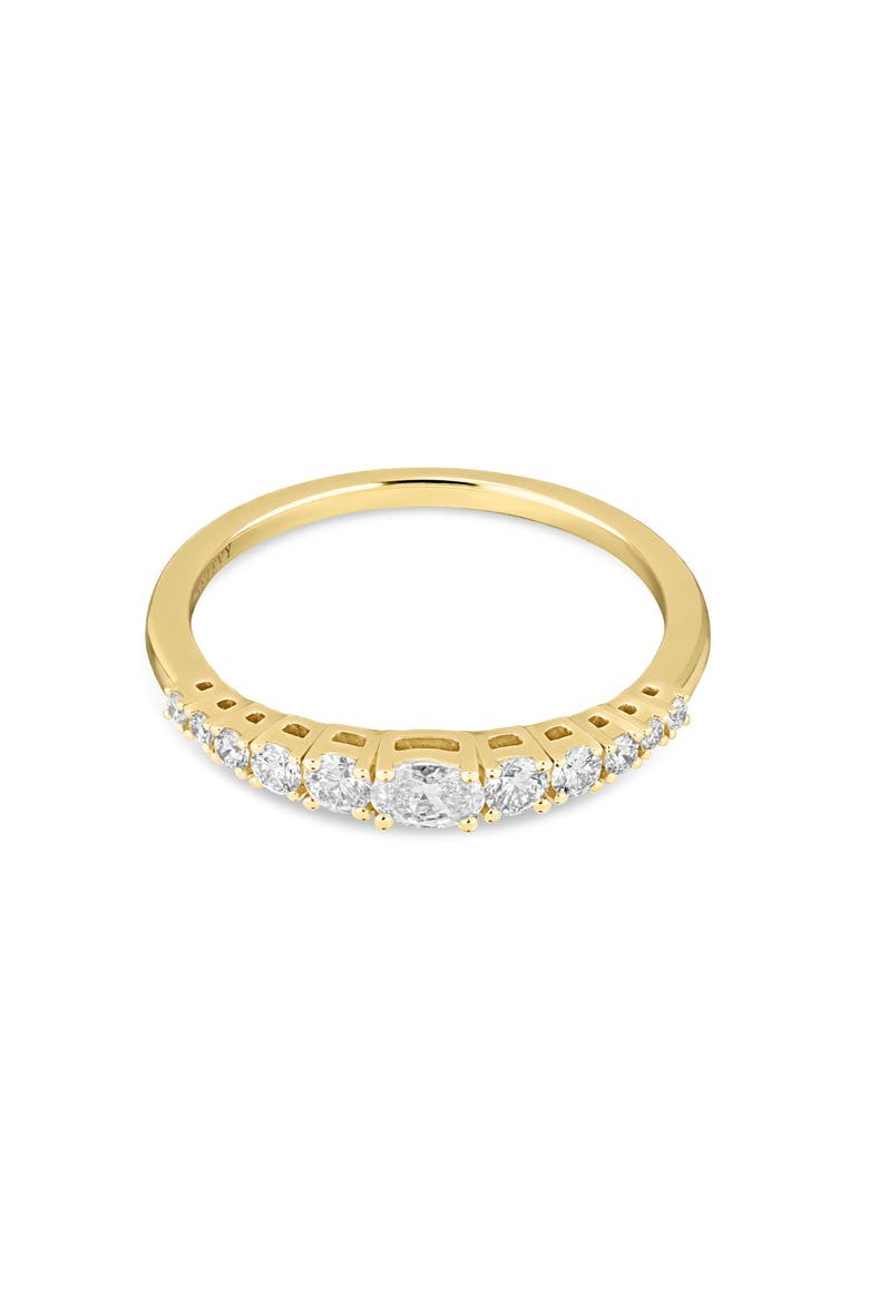 18K Gold Audrey Diamond Stackable Ring (Online Trunk Show), Alternate, color, 18K YELLOW GOLD