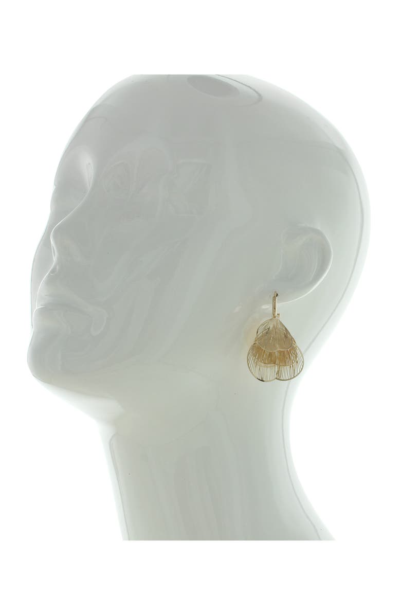 OLIVIA WELLES Whisper Hoop Earrings, Alternate, color, Silver