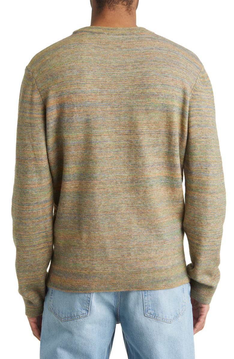 A.P.C. Pull Andrew Space Dye Crewneck Sweater, Alternate, color, 