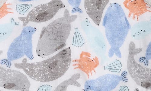 Loulou Lollipop Print Muslin Hooded Towel & Washcloth Set