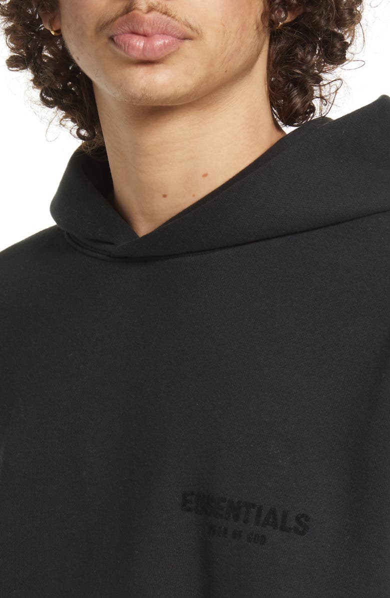 Fear of God Essentials Logo Graphic Hoodie, Alternate, color,
