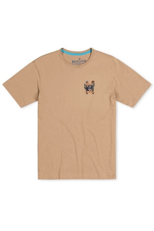 Baja Llama Tranquilo Amigos In Tan