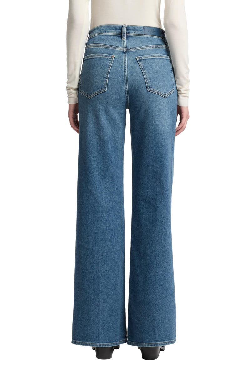 Jo Ultra High Waist Wide Leg Jeans, Alternate, color, SEA LEVEL