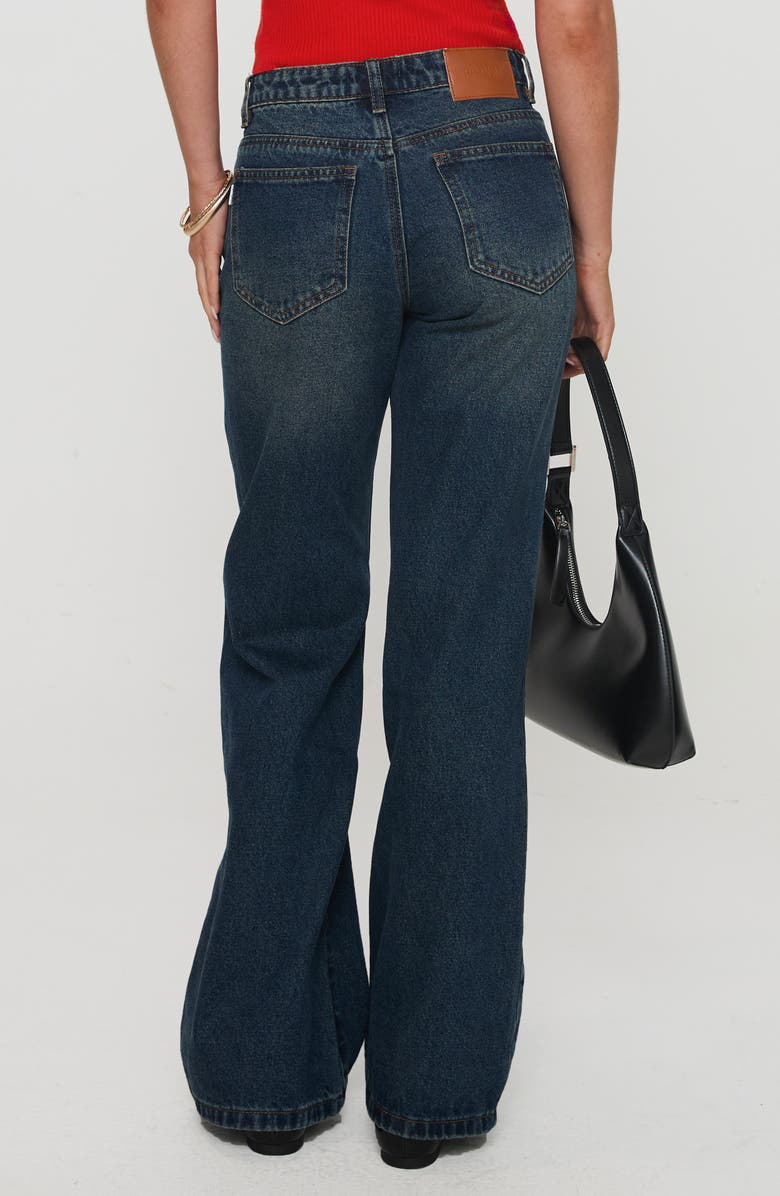 Princess Polly Cybele Low Rise Straight Leg Jeans, Alternate, color, 