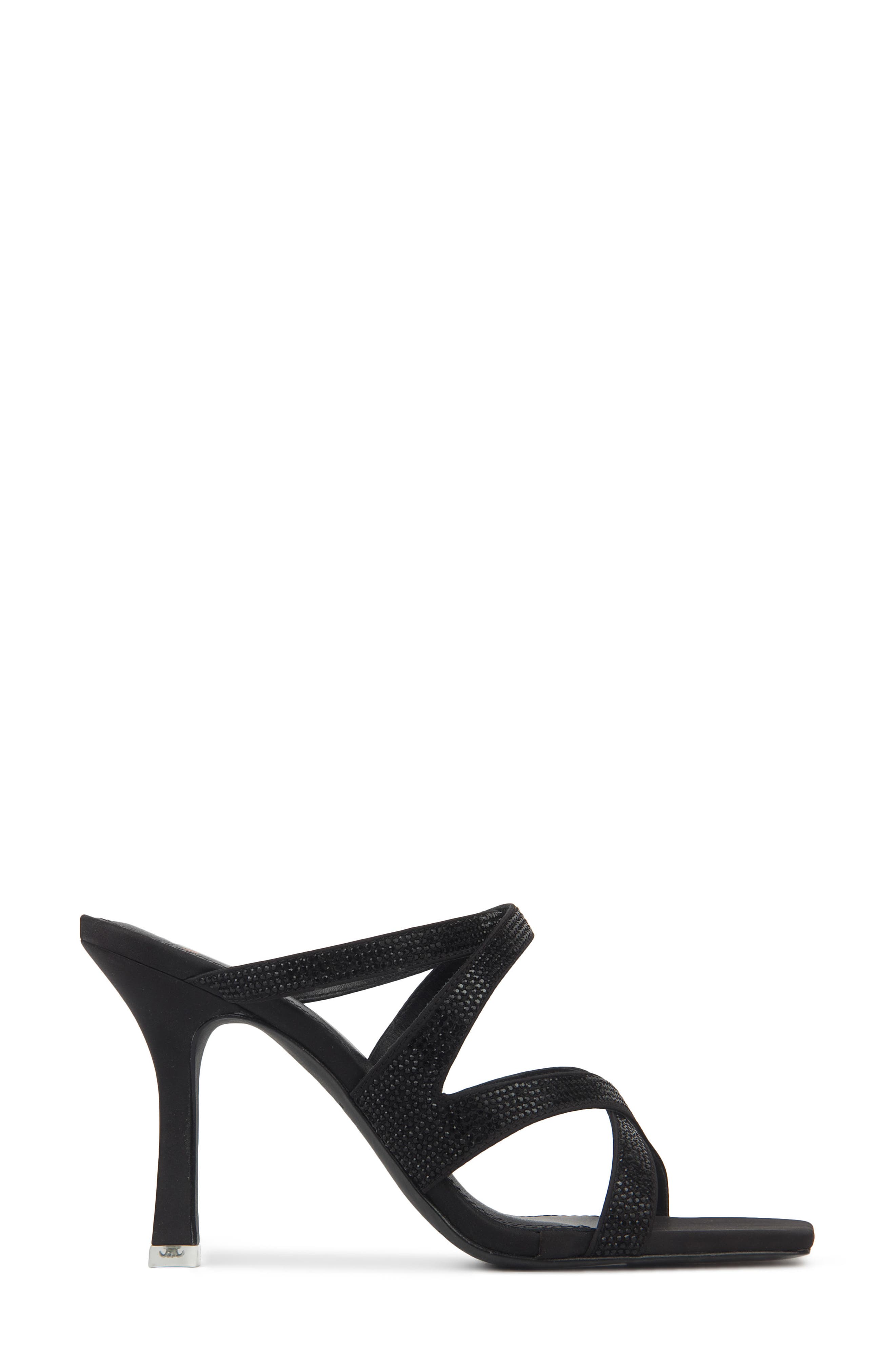 BLACK SUEDE STUDIO Veda Heeled Sandal, Alternate, color, 