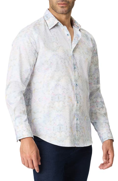 Dewitt Long Sleeve Button Front Shirt