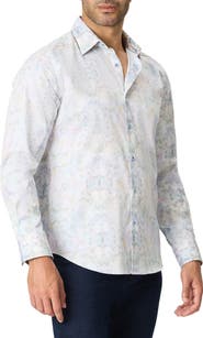 Robert Graham Dewitt Long Sleeve Button Front Shirt