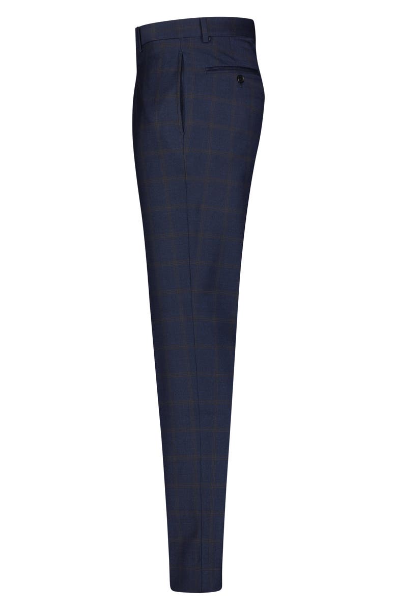 Brooks Brothers Regent Wool Blend Pants, Alternate, color, 