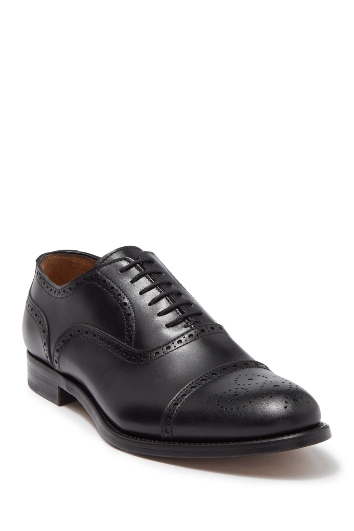 ANTONIO MAURIZI Leather Medallion Cap Toe Oxford, Alternate, color, 